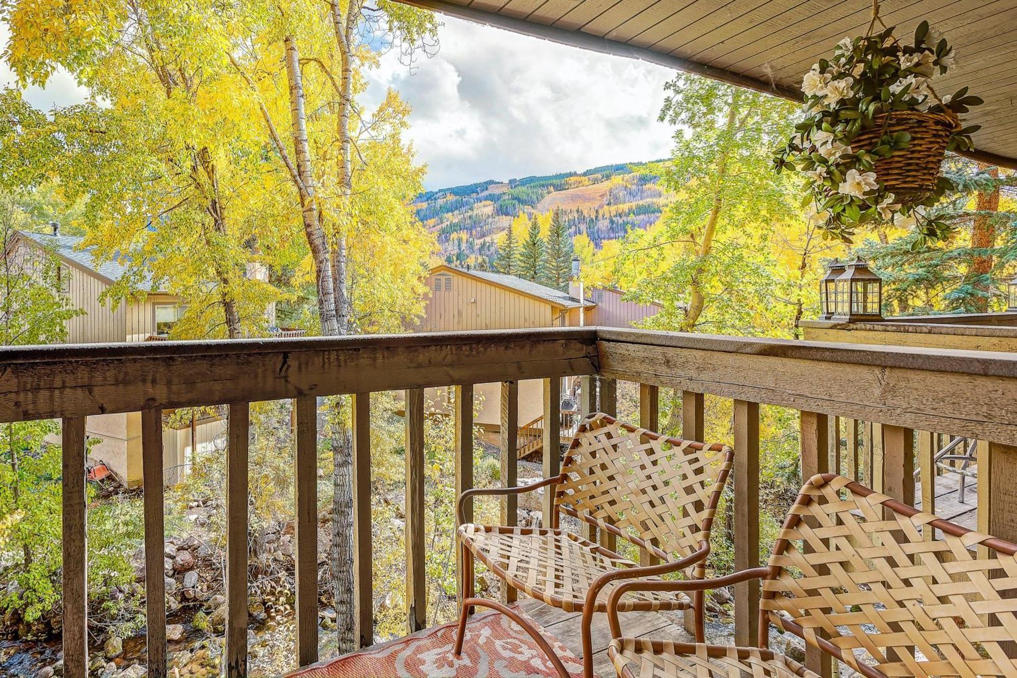Villa Peaceful Creek View From The Deck! Walk To Shuttle à Vail Extérieur photo